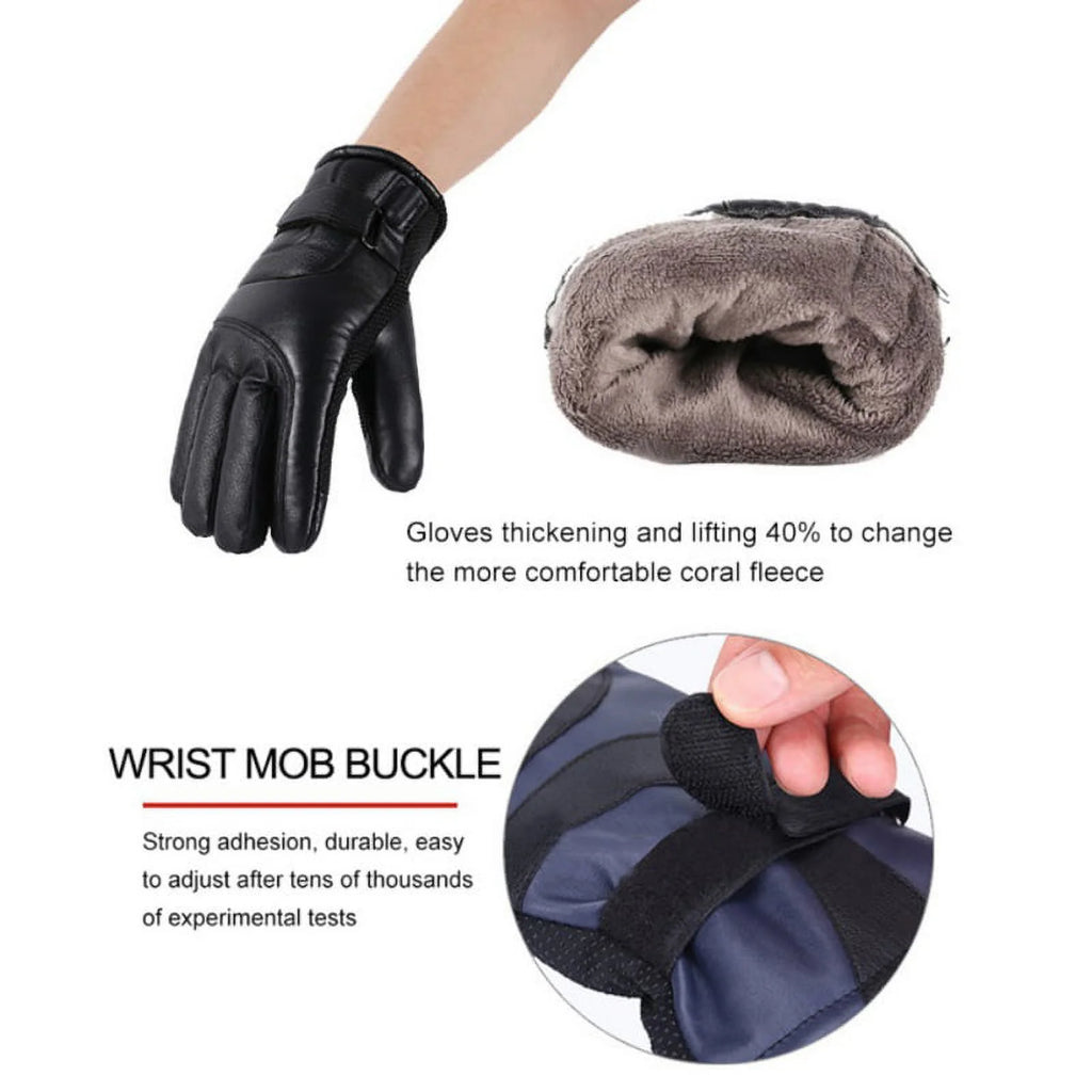 Premium USB Electric Heated Gloves with Touchscreen Capability - Ideal for Men and Women in Cold Weather Outdoor Activities