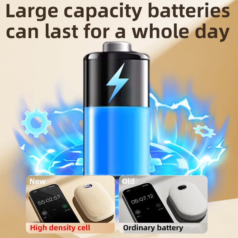 Double-Sided Wool Hand Warmers, Both Indoors and Outdoors Are Your Sweet Companions. Double-Sided Warmth and Fleece Touch Keep Your Hands Warm for a Long Time